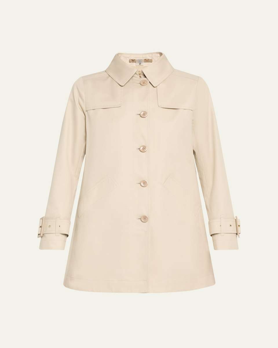 Delon Cotton A-Line Jacket